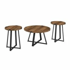 Flash Sale ⌛ Middlebrook Designs Middlebrook Barnett 3-Piece Round Metal Wrap Table Set Rustic Oak ⭐ -Middlebrook Sales unnamed file 1982