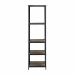 Best Sale 🎁 Middlebrook Designs Middlebrook Hattie X-frame Tower Bookshelf Dark Walnut 🎁 -Middlebrook Sales unnamed file 1997