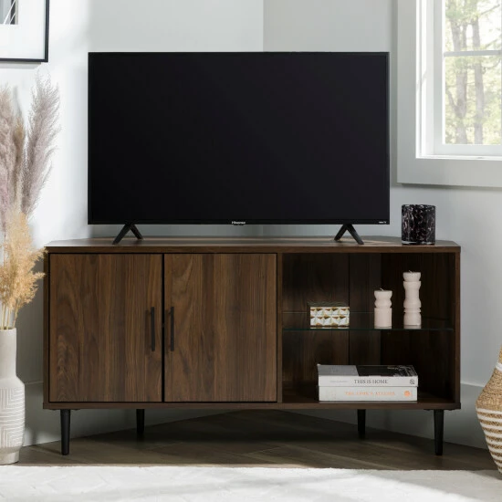 Wholesale π― Middlebrook Designs Middlebrook Esbo 48-inch Corner TV Stand Console Dark Walnut π 3 Wholesale π― Middlebrook Designs Middlebrook Esbo 48-inch Corner TV Stand Console Dark Walnut π