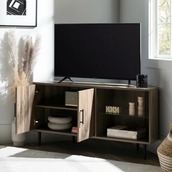 Wholesale π― Middlebrook Designs Middlebrook Esbo 48-inch Corner TV Stand Console Dark Walnut π 7 Wholesale π― Middlebrook Designs Middlebrook Esbo 48-inch Corner TV Stand Console Dark Walnut π - Image 5