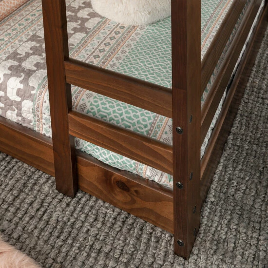 Best Sale ๐ฅ Middlebrook Designs Middlebrook Browning Solid Wood Twin Triple Bunk Bed Walnut ๐ 7 Best Sale ๐ฅ Middlebrook Designs Middlebrook Browning Solid Wood Twin Triple Bunk Bed Walnut ๐ - Image 5