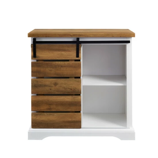 Coupon ๐ Middlebrook Designs Middlebrook Kujawa 32-inch Sliding Slat Door Cabinet Rustic Oak ๐ 6 Coupon ๐ Middlebrook Designs Middlebrook Kujawa 32-inch Sliding Slat Door Cabinet Rustic Oak ๐ - Image 4
