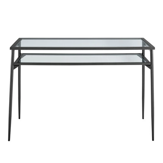 Hot Sale ๐งจ Middlebrook Designs Middlebrook 48-inch Metal And Glass Two-Tier Desk Gold ๐ 5 Hot Sale ๐งจ Middlebrook Designs Middlebrook 48-inch Metal And Glass Two-Tier Desk Gold ๐ - Image 3