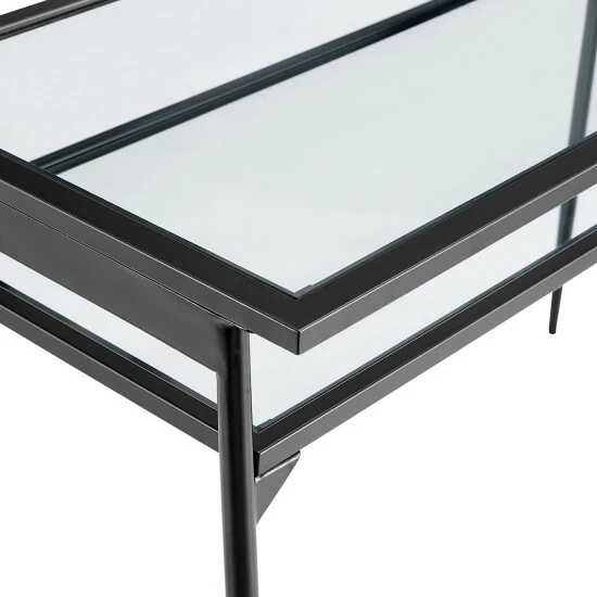 Hot Sale ๐งจ Middlebrook Designs Middlebrook 48-inch Metal And Glass Two-Tier Desk Gold ๐ 8 Hot Sale ๐งจ Middlebrook Designs Middlebrook 48-inch Metal And Glass Two-Tier Desk Gold ๐ - Image 6