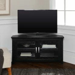 Cheap 😉 Middlebrook Designs Middlebrook Bow Valley 44-inch Black Corner TV Stand 🛒 -Middlebrook Sales unnamed file 2138