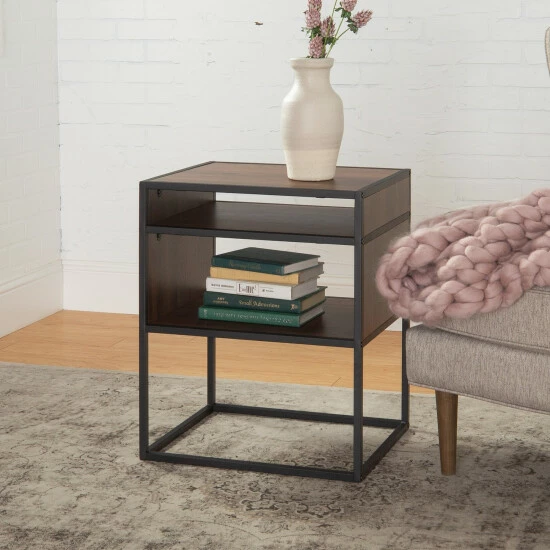 Cheapest โญ Middlebrook Designs Geller Open-shelf Side Table Grey Wash ๐ 5 Cheapest โญ Middlebrook Designs Geller Open-shelf Side Table Grey Wash ๐ - Image 3