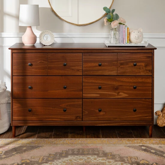 Discount ๐ Middlebrook Designs Middlebrook Bullrushes 6-drawer Solid Wood ๐ Dresser Caramel ๐ฏ 4 Discount ๐ Middlebrook Designs Middlebrook Bullrushes 6-drawer Solid Wood ๐ Dresser Caramel ๐ฏ - Image 2