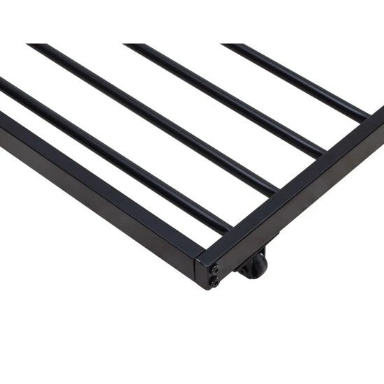 Hot Sale ๐ Middlebrook Designs Middlebrook Metal Roll-Out Twin Trundle Bed Frame - Black ๐งจ 8 Hot Sale ๐ Middlebrook Designs Middlebrook Metal Roll-Out Twin Trundle Bed Frame - Black ๐งจ - Image 6