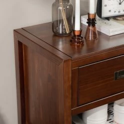 Outlet 👍 Middlebrook Designs Middlebrook Solid Wood Modern 1-Drawer Nightstand Black 😍 -Middlebrook Sales unnamed file 2180