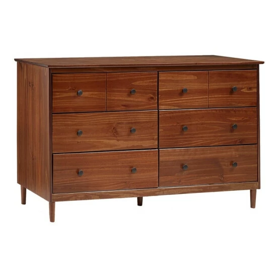 Discount ๐ Middlebrook Designs Middlebrook Bullrushes 6-drawer Solid Wood ๐ Dresser Caramel ๐ฏ 7 Discount ๐ Middlebrook Designs Middlebrook Bullrushes 6-drawer Solid Wood ๐ Dresser Caramel ๐ฏ - Image 5