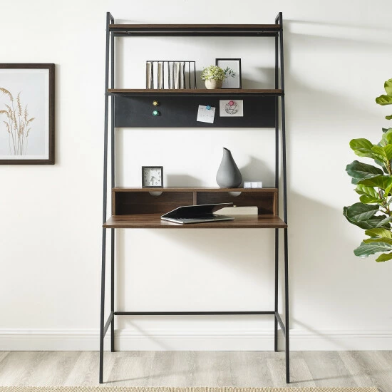 Flash Sale ๐ Middlebrook Designs Middlebrook Lahuri Metal Frame Ladder Shelf Desk Grey Wash ๐ 9 Flash Sale ๐ Middlebrook Designs Middlebrook Lahuri Metal Frame Ladder Shelf Desk Grey Wash ๐ - Image 7