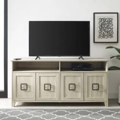 Cheapest ✨ Middlebrook Designs Middlebrook 58-inch 4-Door Modern TV Console Birch 🥰