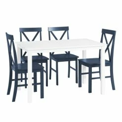 Best Sale ✔️ Middlebrook Designs Middlebrook 5-pc. Dining Set W/ X-back Side Chairs White / White 🧨 -Middlebrook Sales unnamed file 2243