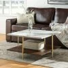 Hot Sale 🔔 Middlebrook Designs Madsen 32-inch Square Faux Marble Coffee Table 😀 -Middlebrook Sales unnamed file 2247