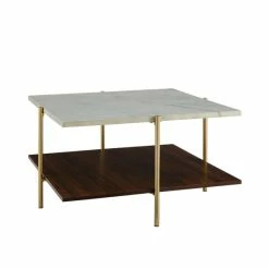 Hot Sale 🔔 Middlebrook Designs Madsen 32-inch Square Faux Marble Coffee Table 😀 -Middlebrook Sales unnamed file 2252