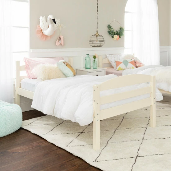 Hot Sale ๐ Middlebrook Designs Middlebrook Solid Wood Convertible Twin-over-Twin Bunk Bed - Off White ๐ 9 Hot Sale ๐ Middlebrook Designs Middlebrook Solid Wood Convertible Twin-over-Twin Bunk Bed - Off White ๐ - Image 7