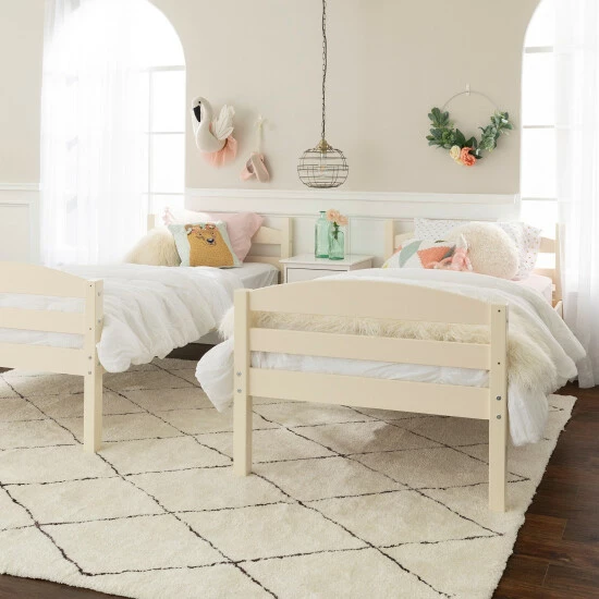 Hot Sale ๐ Middlebrook Designs Middlebrook Solid Wood Convertible Twin-over-Twin Bunk Bed - Off White ๐ 10 Hot Sale ๐ Middlebrook Designs Middlebrook Solid Wood Convertible Twin-over-Twin Bunk Bed - Off White ๐ - Image 8