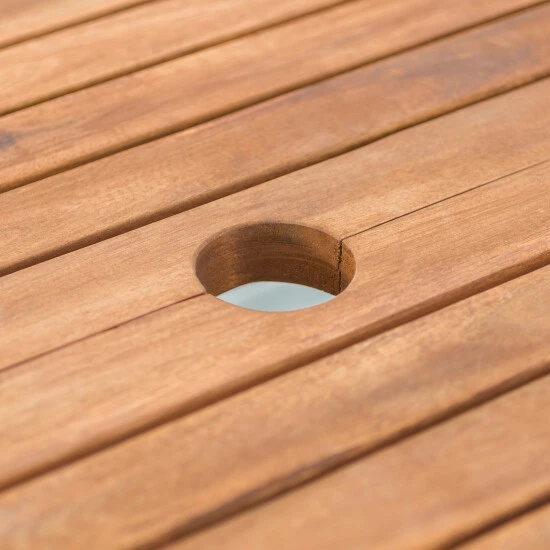 Best Sale โ๏ธ Middlebrook Designs Middlebrook Surfside 7-Piece Acacia Outdoor Extension Dining Set ๐ 5 Best Sale โ๏ธ Middlebrook Designs Middlebrook Surfside 7-Piece Acacia Outdoor Extension Dining Set ๐ - Image 3