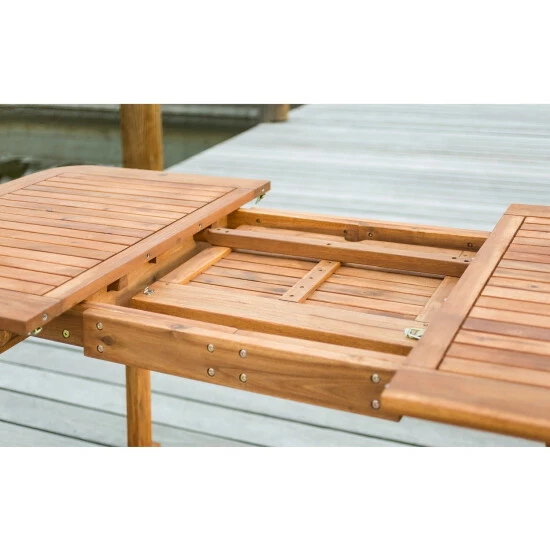 Best Sale โ๏ธ Middlebrook Designs Middlebrook Surfside 7-Piece Acacia Outdoor Extension Dining Set ๐ 9 Best Sale โ๏ธ Middlebrook Designs Middlebrook Surfside 7-Piece Acacia Outdoor Extension Dining Set ๐ - Image 7