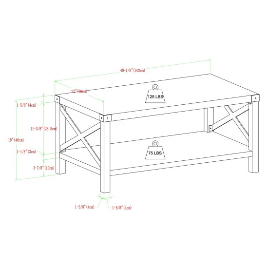 Flash Sale 🔔 Middlebrook Designs 3-piece Coffee Table And Side Table Set Grey Wash 🎉 10 Flash Sale 🔔 Middlebrook Designs 3-piece Coffee Table And Side Table Set Grey Wash 🎉 - Image 8
