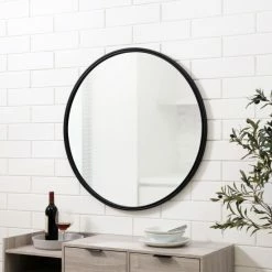 Hot Sale 🔥 Middlebrook Designs Middlebrook Contemporary Round Mirror Gold 👏 -Middlebrook Sales unnamed file 2361