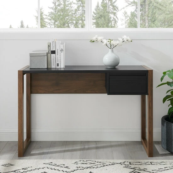 Promo ๐ Middlebrook Designs Middlebrook Two-Tone One-Drawer Writing Desk English Oak / White ๐ 9 Promo ๐ Middlebrook Designs Middlebrook Two-Tone One-Drawer Writing Desk English Oak / White ๐ - Image 7