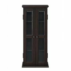 Flash Sale 🥰 Middlebrook Designs Middlebrook 41-inch Tall Media Storage Tower Cabinet Black ⌛ -Middlebrook Sales unnamed file 2395