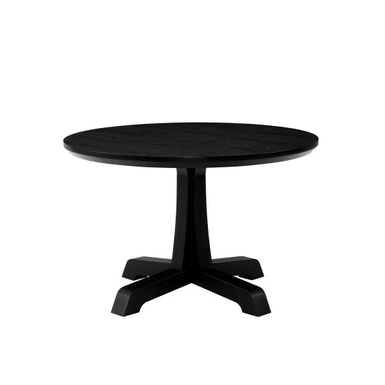 Best deal 🥰 Middlebrook Designs Middlebrook Rustic Round Dining Table With Pedestal Base Black ✔️ 5 Best deal 🥰 Middlebrook Designs Middlebrook Rustic Round Dining Table With Pedestal Base Black ✔️ - Image 3