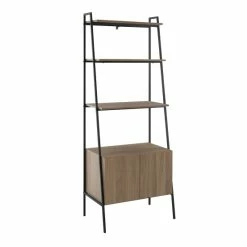 Coupon 👍 Middlebrook Designs Middlebrook Lahuri 72-inch Ladder Storage Bookshelf Dark Walnut 🎁 -Middlebrook Sales unnamed file 243