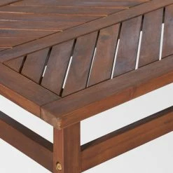 Deals 👍 Middlebrook Designs Middlebrook Elephant Point Acacia Wood Chevron Coffee Table Dark Brown 🤩 -Middlebrook Sales unnamed file 2433