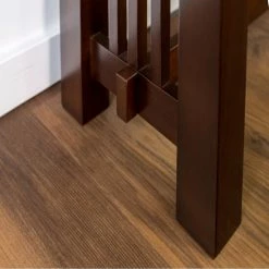 Best Sale 🛒 Middlebrook Designs Middlebrook 60-inch Mission Style Dining Bench - Cappuccino - N/A 🧨 -Middlebrook Sales unnamed file 2480