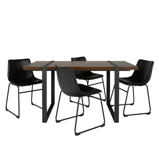 Promo 🥰 Middlebrook Designs Middlebrook 5-piece Urban Blend Industrial Dining Set Driftwood 🧨 8 Promo 🥰 Middlebrook Designs Middlebrook 5-piece Urban Blend Industrial Dining Set Driftwood 🧨 - Image 6