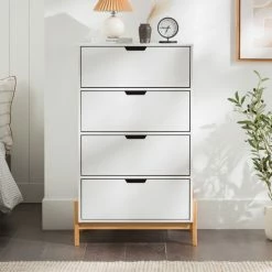 Best reviews of 👍 Middlebrook Designs Minimal 4-Drawer Solid Wood 👗 Dresser 🛒