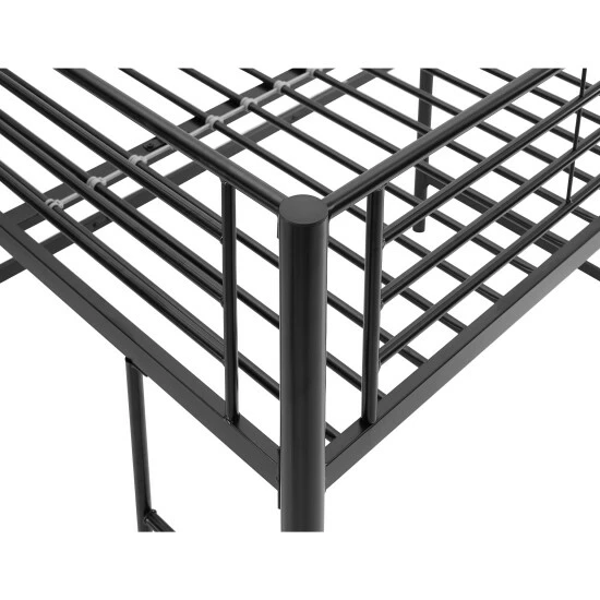 Cheap โจ Middlebrook Designs Middlebrook Abner Black Metal Full Size Loft Bed ๐ฅ 6 Cheap โจ Middlebrook Designs Middlebrook Abner Black Metal Full Size Loft Bed ๐ฅ - Image 4