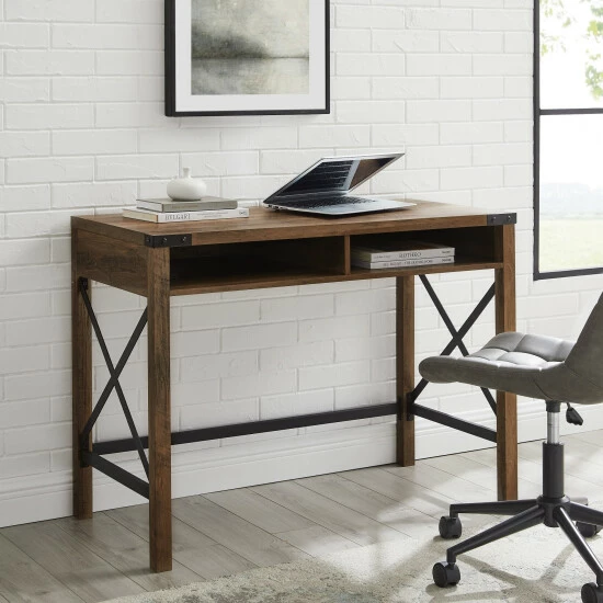 Hot Sale ๐ Middlebrook Designs Middlebrook 42-inch Metal X Farmhouse Desk Grey Wash ๐งจ 3 Hot Sale ๐ Middlebrook Designs Middlebrook 42-inch Metal X Farmhouse Desk Grey Wash ๐งจ
