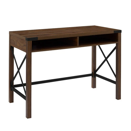 Hot Sale ๐ Middlebrook Designs Middlebrook 42-inch Metal X Farmhouse Desk Grey Wash ๐งจ 6 Hot Sale ๐ Middlebrook Designs Middlebrook 42-inch Metal X Farmhouse Desk Grey Wash ๐งจ - Image 4
