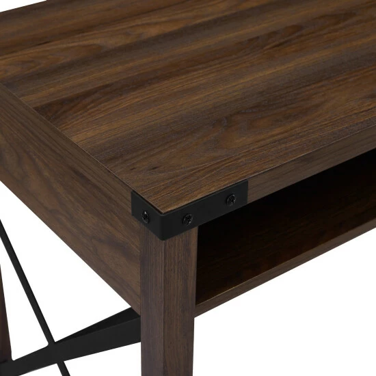 Hot Sale ๐ Middlebrook Designs Middlebrook 42-inch Metal X Farmhouse Desk Grey Wash ๐งจ 8 Hot Sale ๐ Middlebrook Designs Middlebrook 42-inch Metal X Farmhouse Desk Grey Wash ๐งจ - Image 6