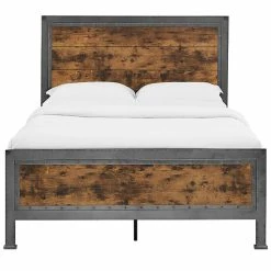 Promo 🎉 Middlebrook Designs Middlebrook Santos Queen-size Industrial Metal And Faux Wood Panel Bed 😀 14 Promo 🎉 Middlebrook Designs Middlebrook Santos Queen-size Industrial Metal And Faux Wood Panel Bed 😀 -Middlebrook Sales unnamed file 2622