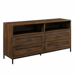 Discount ✔️ Middlebrook Designs Middlebrook 56-inch Modern 4-Drawer TV Console Dark Walnut 👍 -Middlebrook Sales unnamed file 2654