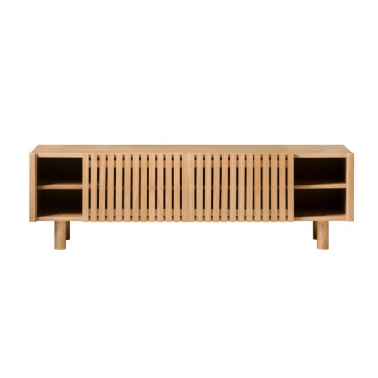 Flash Sale ⭐ Middlebrook Designs Middlebrook Modern Grooved-Door Solid Wood TV Stand ⌛ 5 Flash Sale ⭐ Middlebrook Designs Middlebrook Modern Grooved-Door Solid Wood TV Stand ⌛ - Image 3