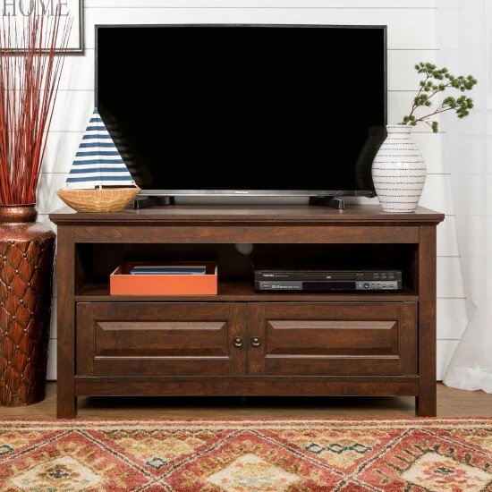 Hot Sale โจ Middlebrook Designs Middlebrook Castalia 44-inch 2-Door TV Console - Traditional Brown ๐ 3 Hot Sale โจ Middlebrook Designs Middlebrook Castalia 44-inch 2-Door TV Console - Traditional Brown ๐