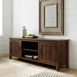 Discount 🎁 Middlebrook Designs Middlebrook Wind Gap 70-inch Groove Door TV Console Dark Walnut 👏 -Middlebrook Sales unnamed file 274