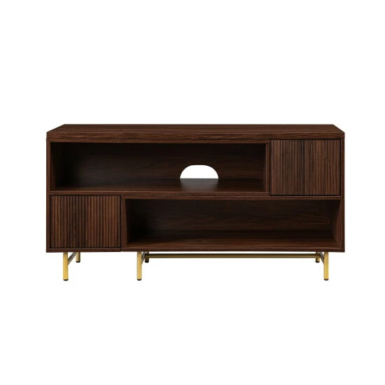 Coupon ๐ฏ Middlebrook Designs Middlebrook Fluted-Door Expandable TV Stand Dark Walnut/gold ๐ 7 Coupon ๐ฏ Middlebrook Designs Middlebrook Fluted-Door Expandable TV Stand Dark Walnut/gold ๐ - Image 5