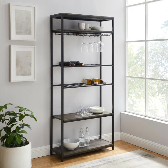 Top 10 โค๏ธ Middlebrook Designs Middlebrook Bottle And Stemware Storage Rack Dark Walnut ๐ 3 Top 10 โค๏ธ Middlebrook Designs Middlebrook Bottle And Stemware Storage Rack Dark Walnut ๐