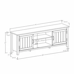 Discount 🎁 Middlebrook Designs Middlebrook Wind Gap 70-inch Groove Door TV Console Dark Walnut 👏 -Middlebrook Sales unnamed file 279