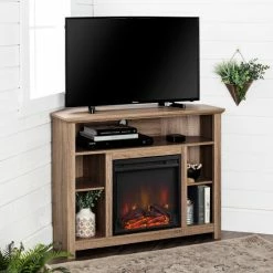 Cheap ๐ Middlebrook Designs Middlebrook 44-inch Corner Fireplace TV Stand Console - Driftwood ๐ฏ