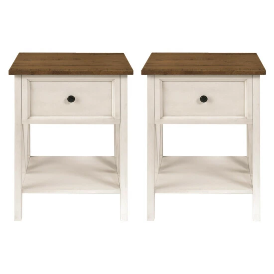 Cheapest β Middlebrook Designs Middlebrook Solid Wood 1-Drawer Nightstand, Set Of 2 White Wash/grey π 3 Cheapest β Middlebrook Designs Middlebrook Solid Wood 1-Drawer Nightstand, Set Of 2 White Wash/grey π