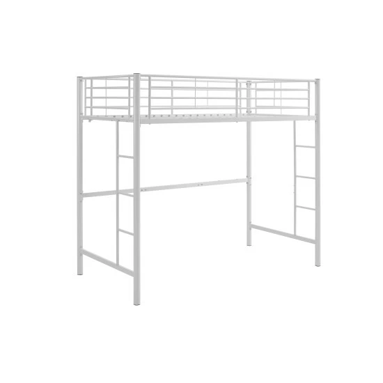 Outlet ๐ฅ Middlebrook Designs Middlebrook Abner White Metal Classic Twin Loft Bed ๐งจ 6 Outlet ๐ฅ Middlebrook Designs Middlebrook Abner White Metal Classic Twin Loft Bed ๐งจ - Image 4