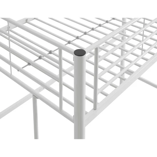 Outlet ๐ฅ Middlebrook Designs Middlebrook Abner White Metal Classic Twin Loft Bed ๐งจ 7 Outlet ๐ฅ Middlebrook Designs Middlebrook Abner White Metal Classic Twin Loft Bed ๐งจ - Image 5