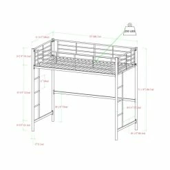 Outlet ๐ฅ Middlebrook Designs Middlebrook Abner White Metal Classic Twin Loft Bed ๐งจ 13 Outlet ๐ฅ Middlebrook Designs Middlebrook Abner White Metal Classic Twin Loft Bed ๐งจ -Middlebrook Sales unnamed file 2884